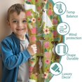 thumbnail image 3 of Blackout Kids Curtains,Cute Boxer Dog and Flowers Florals Childrens Insulated Curtains Set Of 2,Bedroom Essentials,Toddler Room Decor 42"x84"(106x213cm), 3 of 4