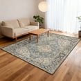 thumbnail image 5 of 5x7 Washable Area Rug Non-Slip Low Profile Vintage Distressed Oriental Rug for Living Room, Bedroom, Dining Room, Office, 5 of 13
