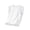 White, variant on Girls' T-Shirt Sleeveless with Snowflake Print Lace Tulle Ruffle Trim Casual Top Soft Tank for Home and Summer Activities