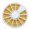 Golden, variant on opvise Metal Bead Multi-use able Manicure Tools 3D Nail Art Bead for DIY Decoration