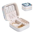 thumbnail image 2 of Mother's Day Peace Dove Compact Jewelry Box Organizer with Small Grid and Stylish Design, 2 of 6