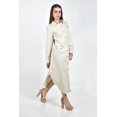 thumbnail image 2 of Vestido camisero bolsillo lentejuela Roman Fashion /Juvenil, 3838 (Arena) beige M, 2 of 5