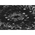 thumbnail image 1 of Ahgly Company Indoor Rectangle Patterned Night Black Area Rugs, 5' x 7', 1 of 6