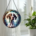 thumbnail image 5 of 89Bloom English Pointer Window Hanging Stained Glass, English Pointer Suncatchers for Windows Stained Glass, Stained Glass Dog suncatcher, Dog Stained Glass, 5 of 8