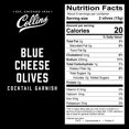 thumbnail image 3 of Collins Gourmet Blue Cheese Olives | Premium Stuffed-Cheese Garnish for Cocktails, Martinis, Bloody Marys, Snack Trays, Charcuterie, and Salads, 5oz, 3 of 6