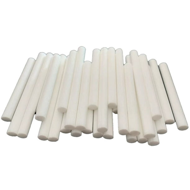 Billuyoard Absorción de agua fuerte de la distribución uniforme del poro del difusor del aire del palillo del filtro Humidificadores tres 13.5 cm * 0.8 cm * 40 piezas Billuyoard HA059731-03B