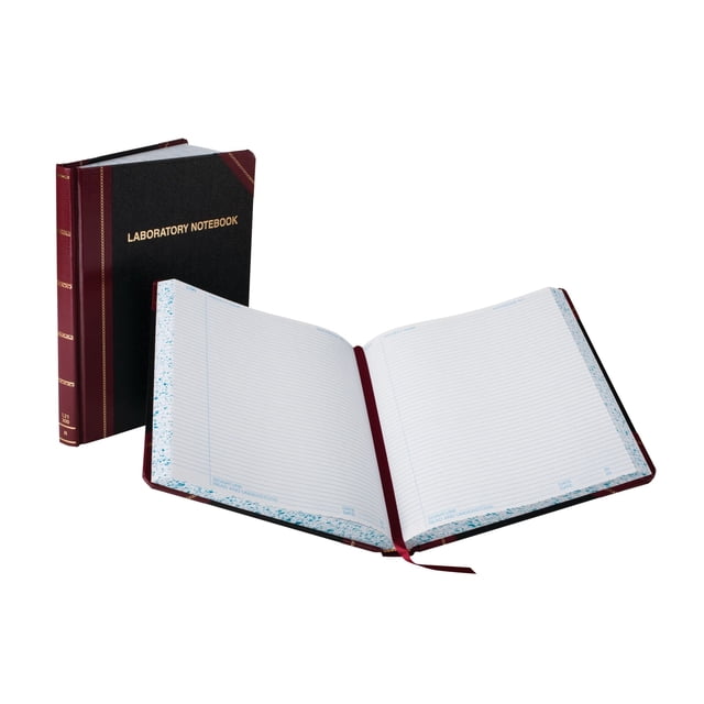 Cuaderno de laboratorio Boorum & Pease 26 x 21 cm, 300 hojas