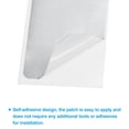 thumbnail image 4 of Unique Bargains Down Jacket Repair Patch 2' x 3', 6 Pack Self Adhesive Nylon Fabric Patch, Silver, 4 of 5