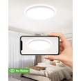 thumbnail image 4 of Lámpara de techo LED Zemty de 12" 28W 3200 lm 110V con 3 temperaturas de color, 4 of 6