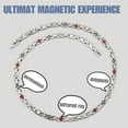 thumbnail image 5 of Wollet Magnetic Titanium Necklace for Men and Women, Send to Mom or Girlfriend, 5 of 8