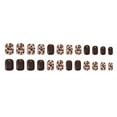 Clear Nails Coffin Shape Nail Tips Coffin Shape Medium Clear on Nails