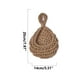thumbnail image 3 of 3pc Wall Vegetable Storage Fruit Basket Birdhouse Wall Hanging Teardrop Mesh Pocket Hand-Woven Wall Hanging, 3 of 9
