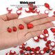 thumbnail image 4 of Pegatinas Autoadhesivas De Mariquita, Pegatinas De Mariquita De Madera De Colores Vivos, 100 Piezas, Caja Fuerte Sin Residuos Para Manualidades De Bricolaje Para Decoraciones De, 4 of 7