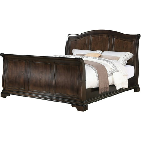 Merlot Queen Sleigh Bed - Picket House Furnishings Conley Cherry Queen Sleigh Bed