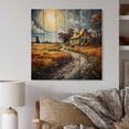 thumbnail image 2 of Designart "Farmhouse Timeless Abode painting" Countryside Print on Natural Pine Wood, 2 of 5