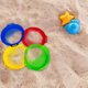 thumbnail image 4 of Juego de 4 tamices Sand Sifter Skylety para niños de playa con bolsa de red, 4 of 6