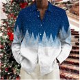 thumbnail image 3 of Camisa hawaiana de manga larga para hombre, camisa social de playa de alta gama para hombre, camisa estampada en 3D, camisa de nieve navideña 2024, moda, 3 of 5