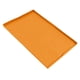 thumbnail image 2 of Alfombrilla para plancha de 28 pulgadas, silicona antiadherente, antideslizante, resistente a altas temperaturas, cubierta superior protectora para plancha, color naranja, 2 of 10