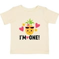 thumbnail image 3 of Inktastic First Birthday Hawaiian Pineapple Girls Baby T-Shirt, 3 of 5