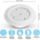 thumbnail image 1 of Luces de disco led inalámbricas con control remoto, luz alimentada por batería XianweiShao 8390605438059, 1 of 1