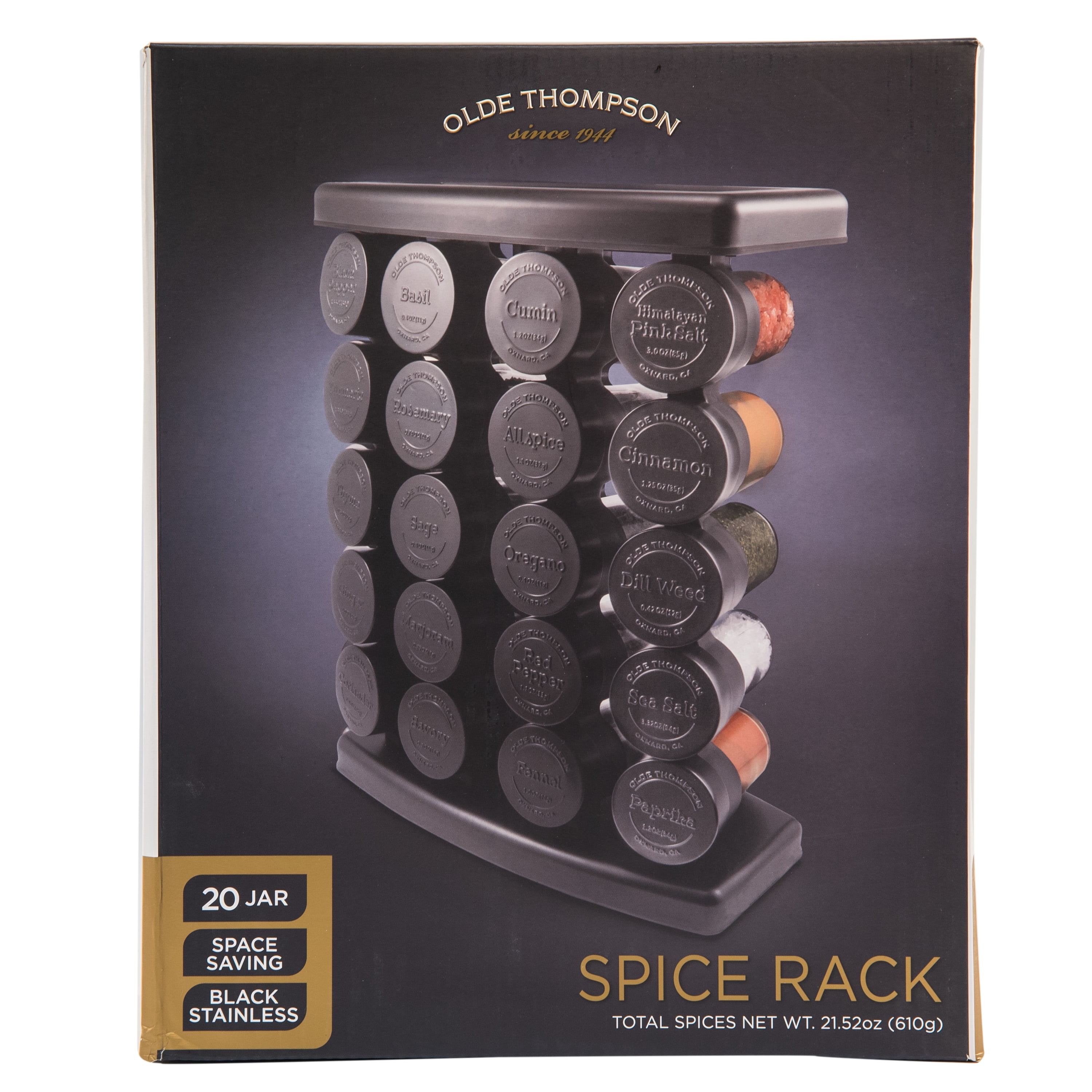 Olde Thompson Spice Rack with Spices - Sam's Club