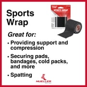 (2 pack) Mueller Sports Wrap, 2 Black