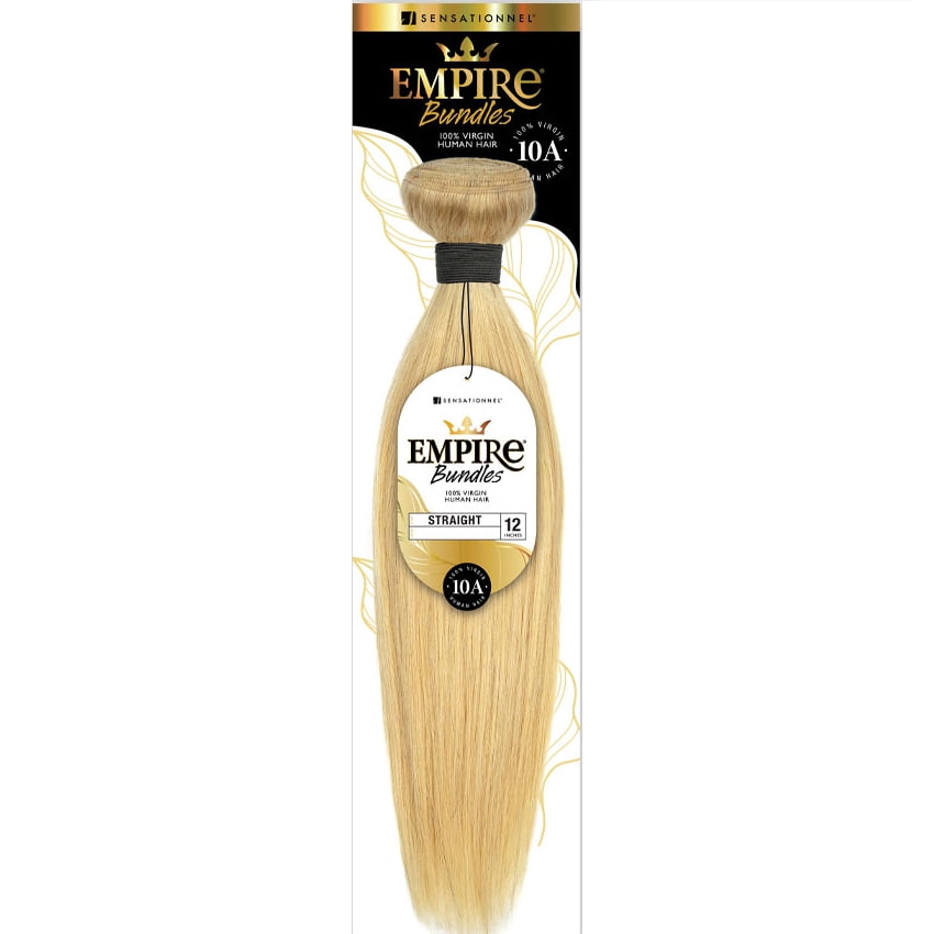 Sensationnel Empire Bundle weave hair - human hair extensions unprocessed bundle hair - Empire Bundles Straight 1 pack (16 inch, NATURAL)