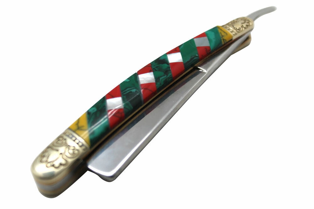 Old Ram Collection Barber Straight Razor Style Manual Folding Knife