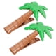 thumbnail image 3 of 2 piezas de toalla de toallas de playa en forma de palmera de palmeras de toalla de toalla de toalla segura, 3 of 4