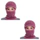 thumbnail image 1 of sweethay Gorro cálido de invierno para mujer, bufanda de punto de terciopelo a prueba de viento, gorro para niña que mantiene el calor, gorro para Cuero Rosa 2piezas sweethay CBP143573, 1 of 6