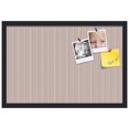 thumbnail image 2 of PinPix 24x16 Custom Cork Bulletin Board  Poster Board Has a Fabric Style Canvas Finish, Framed in Other, by ArtToFrames (PinPix-609), 2 of 5