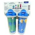 thumbnail image 2 of Playtex Baby® Stage 3 Blippi™ Straw Cup, 2x9oz Cups, 12m+, 2 of 6