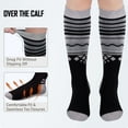 thumbnail image 3 of OutdoorMaster Ski Socks 2-Pack Merino Wool, Over The Calf Non-Slip Cuff for Men & Women, 3 of 9