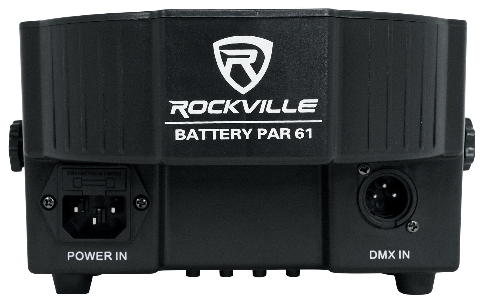 Rockville BATTERY PAR 61 Rechargeable RGBWA+UV DMX DJ STAGE Wash Light+Remote