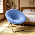 thumbnail image 5 of Dmlowu Stretch Round Chair Covers, Washable Protective Seat Covers, Soft Milk Silk Fabric Cushion Covers for Lazy Chair Camping Chair, 5 of 6