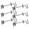 thumbnail image 3 of 6pcs Red Wine Racks Iron Wall Racks Racks Wall Wine Damess Racks (Negro), 3 of 5