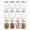 12 PACK, Silver, variant on 32 Oz Plastic Mason StorJars With Lids 12 Pack Clear 32oz Leak-proof Quart Containers For Kitchen And Homee (black)