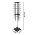 thumbnail image 2 of PEAKORA360 Degree Rotated Magazine News Rack Office Display Rack Organizer Stand Metal, 2 of 17