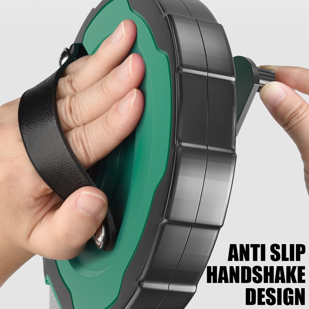 Waterproof Fiber Tape Measure Double Side Scale Measuring Tape ABS Casing Tape Measure for Construction & DIY Projects