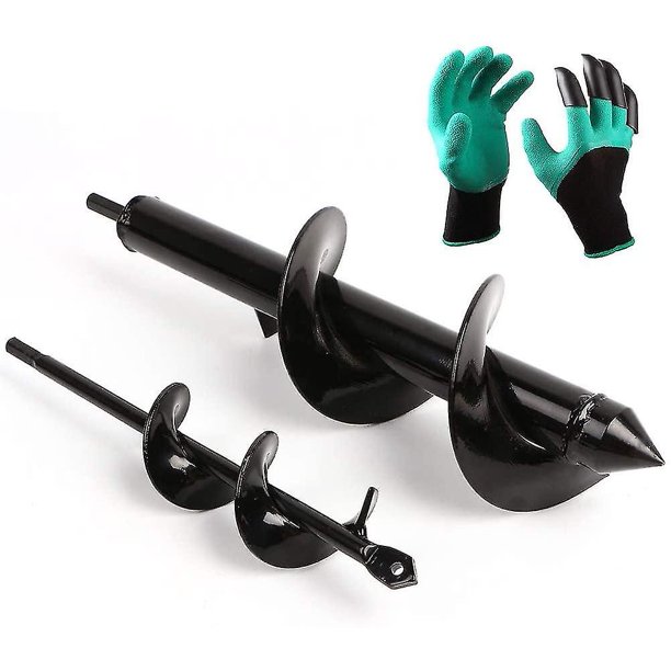 2 piezas En Aur Bit + Gs Ening Tool para hacer agujeros en plantas, arbustos, cultivo profundo