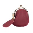 thumbnail image 2 of Monedero Kiss Lock Fernando organizador de monedas vintage rojo, 2 of 8
