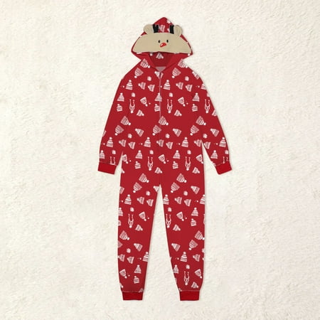 

OVTICZA Family Christmas Pajamas Pjs Plaid Long Sleeve Tops and Pants Outfit for Christmas Sleepwear Parent-Child Pjs Women S