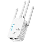 WiFi Extender, WiFi Extenders Signal Booster for Home Up to 9000 sq.ft 5G/2.4G, WiFi Range Extender, Wireless Repeater, Long Range Amplifier with Ethernet Port, Compatible for Alexa