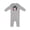 AC-Heather Grey, variant on Inktastic Future Poker Champ Baby Romper Coveralls