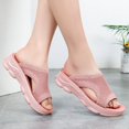 thumbnail image 2 of Dakaela Womens Orthopedic Walking Sandals Mesh Breathable Sport Slide Shoes Fashion Platform Slippers, 2 of 7
