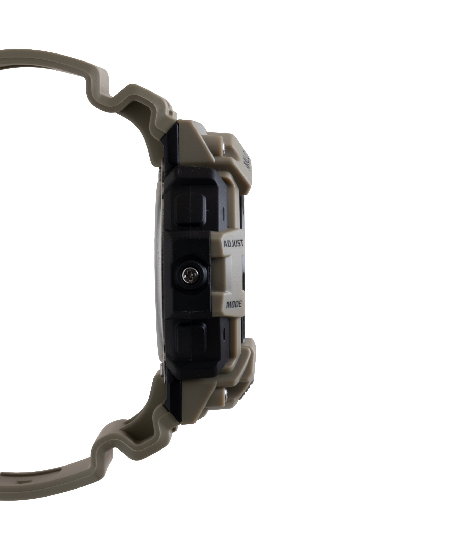 Casio Men's Classic Digital Mud Resistant 100m Khaki Resin Watch TRT110H-5BV