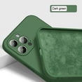 thumbnail image 3 of 3CG New Liquid Soft Silicone Square Phone Case For iPhone 15 14 11 12 13 Pro XS XR Max Mini 7 8 SE2 X Plus Shockproof Back Cover, 3 of 5