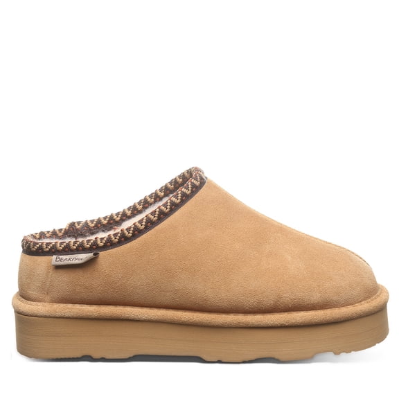 BEARPAW Women's Martis Iced Coffee Solid Size 5 | Women's Shoe | Lightweight & Comfortable Indoor & Outdoor Slipper