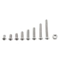 thumbnail image 2 of A2 Stainless Steel Hex Socket Screws Bolt with Hex Nuts Assortment Fixing Component Fastener for Home and Office, 2 of 7
