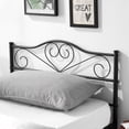 thumbnail image 4 of VECELO 3-Piece Bedroom Sets Metal Bed Frame and 2 Nightstand, 4 of 6